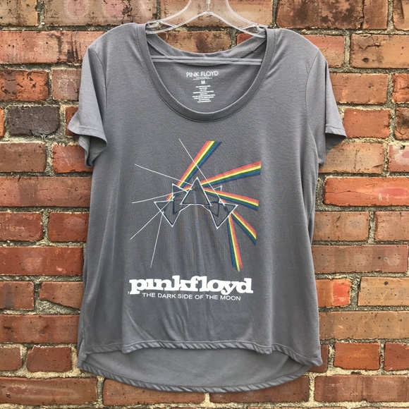 Pink Floyd Tops - Pink Floyd | Gray Graphic Band Tee